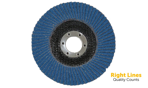 Right Lines Zirconium Flap Discs - 115mm Flap Discs Abrasives World 