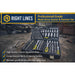 Right Lines Multi-Drive Socket and Ratchet Set Right lines Abrasives world 