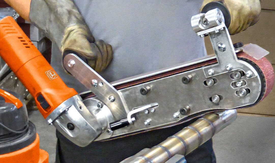 Fein GHB15-50INOX hand-guided belt grinder Fein Abrasives world 