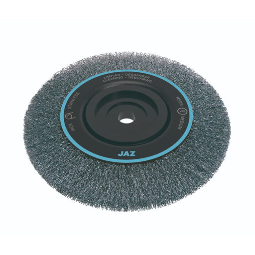 JAZ Bench Wire Brush Wheels: Stainless Steel Wire Brushes Abrasives World 