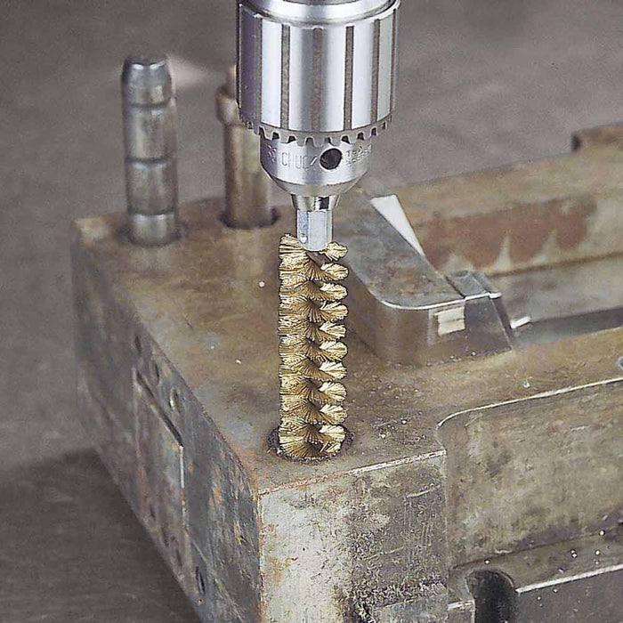 JAZ Flexible Tube Pipe brushes - Steel Wire Brushes Abrasives World 