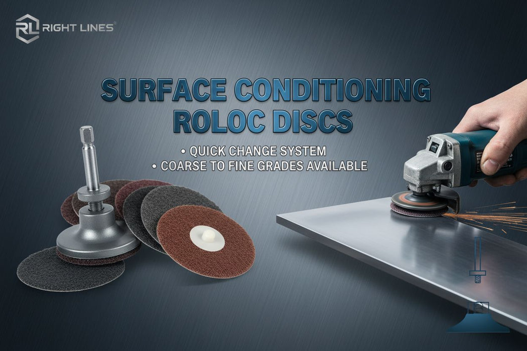 RIGHT LINES Surface Conditioning SCM Roloc Type Quick Change Discs Quick Change Surface Conditiong - Roloc Compatible Abrasives World 